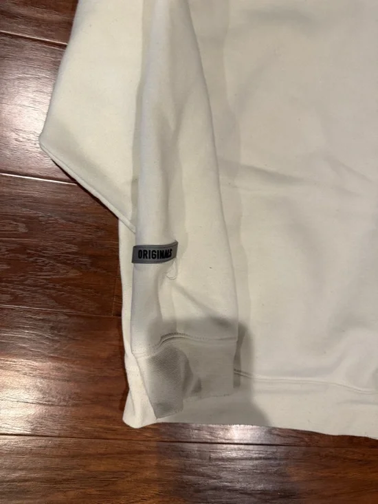 Men’s Crewneck Sweatshirt in Off-White - Picture 2 of 5